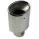 Buy Exhaust tip Elegant Oval oblique &Oslash; 60 x 108 x 180 mm Chrome (EL 106 015) 59018 Muffler tips - 2 photos from 5