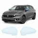 Купить Антигравийная защитная бронепленка по лекалам для Fiat Tipo II facelift 2021-2024 - зеркала 104249 Модельные лекала защитных пленок для Fiat
