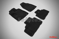 Купить Коврики в салон 3D для Acura MDX 2014- Черные 5 шт 33301 Коврики для Acura
