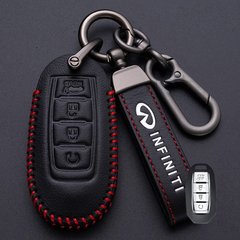 Купити Чохол для автоключів Infiniti з Брелоком Карабін Оригінал (4 кнопки №2) 66807 Чохли для автоключів (Оригінал)
