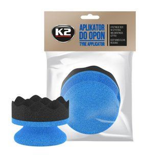 Купить Губка Аппликатор для шин К2 D6 см Tyre Applicator (K720) 91186 Салфетки микрофибра губки для мытья