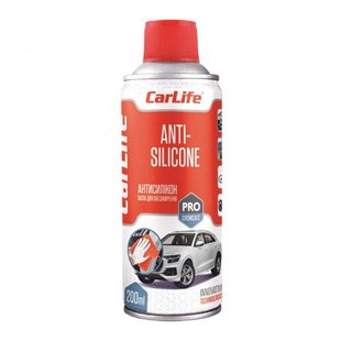 Купить Антисиликон средство для обезжиривания CarLife ANTI-SILICONE 200 ml (CF220) 42519 Смазки Многоцелевые - Силиконовые - Антисиликон