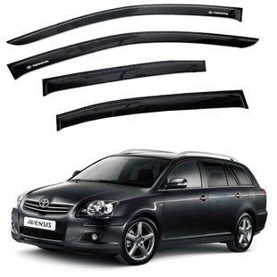 Buy Window deflectors for Toyota Avensis II Wagon 2003-2009 3M (Voron Glass) Tape VT21603 96486 Window deflectors for Toyota