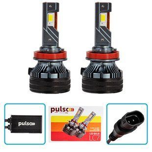 Купить LED лампы для авто Pulso H11 H8 H9 H16 LED-chips Customized CSP 9-30V 2*85W 20000Lm 6000k 91073 LED Лампы Pulso