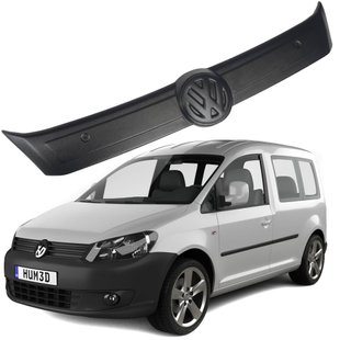 Купить Зимняя накладка на решетку радиатора Volkswagen Caddy 2010- Матовая FLY 4979 Зимние накладки на решетку радиатора