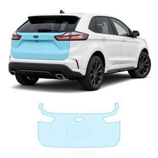 Купити Антигравійна захисна бронеплівка за лекалами для Ford Edge (US) II facelift 2019-2024 - зона кришки багажника 104318 Модельні лекала захисних плівок для Ford