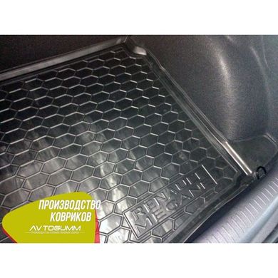 Купить Автомобильный коврик в багажник Renault Megane 4 2016- Hatchback (Avto-Gumm) 28728 Коврики для Renault