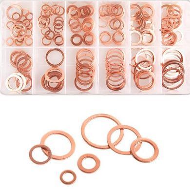 Buy Copper sealing washers 150 pcs 84955 Miscellaneous