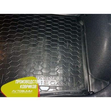 Купити Автомобільний килимок в багажник Renault Megane 4 2016 - Hatchback (Avto-Gumm) 28728 Килимки для Renault