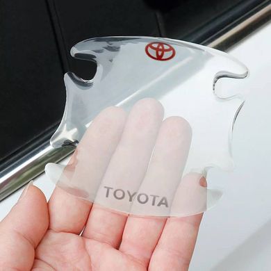 Купить Комплект защитных пленок Нано под ручки авто Toyota 4 шт 40153 Защитная пленка для порогов и ручек