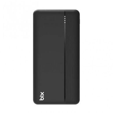 Купити Power Bank Портативний Акумулятор Bix 30000 mAh 3x USB 22,5 Вт Чорний (PB302) 44735 Портативні зарядні пристрої Power Bank (Повербанк)