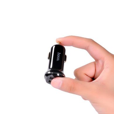 Купити Автомобільний зарядний пристрій HOCO Z1 (2USB 2.1A) Чорний (Оригінал) 58043 Зарядний пристрій - USB Адаптери - Розгалужувачі - FM Модулятори