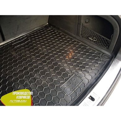 Купити Автомобільний килимок в багажник Audi A4 (B8) 2007 - Універсальний / Гумовий (Avto-Gumm) 28094 Килимки для Audi