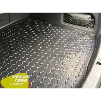 Купити Автомобільний килимок в багажник Audi A6 (C7) 2012 - Sedan / Гумовий (Avto-Gumm) 27418 Килимки для Audi