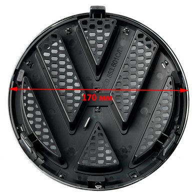 Купити Емблема для Volkswagen T-6 2010-2016 Crafter 2012-2016 D170 мм Передня (7E0 853 601C/D 739) 58226 Емблеми на іномарки