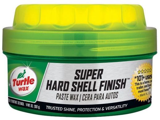 Купити Синтетичний крем-віск для захисту кузова Turtle Wax Super Hard Shell Finish 400 г (53190) 33639 Поліролі кузова віск - рідке стелко - кераміка