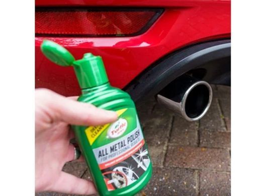 Купить Полироль хром деталей и алюминия Turtle Wax All Metal Polish 300 мл (52892) 40529 Полироли кузова воск - жидкое стелко - керамика