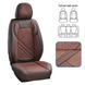 Buy Seat Covers Voin 5D Set Brown Brown piping (VB-8828 BR) 67119 5D Universal covers - 2 photos from 4