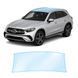 Купити Антигравійна захисна бронеплівка за лекалами для Mercedes-Benz GLC X254 2022- зона даху 107026 Модельні лекала захисних плівок для Mercedes-Benz