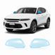 Купить Антигравийная защитная бронепленка по лекалам для Dodge Hornet I 2023- зеркала 104117 Модельные лекала защитных пленок для Dodge