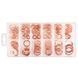 Buy Copper sealing washers 150 pcs 84955 Miscellaneous - 4 photos from 4