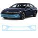 Купити Антигравійна захисна бронеплівка за лекалами для Hyundai Elantra CN7 facelift 2024- передній бампер 104910 Модельні лекала захисних плівок для Hyundai