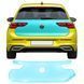 Купити Антигравійна захисна бронеплівка за лекалами для Volkswagen Golf VIII 2019-2023 - зона кришки багажника 109874 Модельні лекала захисних пленок для Volkswagen