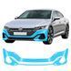 Buy Pre-cut paint protection film for Volkswagen Arteon I facelift 2020-2023 - front bumper 109806 Model patterns of protective films for Volkswagen