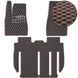 Buy EVA Floor Mats for Tesla Model X 2015 - with Heel Pad Brown 84082 Floor mats for Tesla