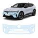 Buy Pre-cut paint protection film for Renault Megane E-Tech I 2022- front bumper 108618 Model-specific paint protection film patterns for Renault - 2 photos from 2