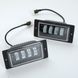Купить Противотуманные фары LED для ВАЗ 2110 / 174x84x46 мм / 40W / 4*10W / Линзованные / черный отражатель / IP67 10022 Противотуманные фары ВАЗ - 1 фото из 3