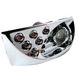 Купити LED Протитуманні фари для Toyota Prado FJ120 2003-2009 H3 12V 55W FOG+DRL з проводкою Комплект (TY-085E-W 2в1 Сhromе) 65579 Протитуманні фари модельні Іномарка - 4 фото из 5