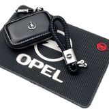 Купить Автонабор №66 для Opel / Коврик панели / Брелок плетеный и чехол для автоключей с логотипом 38742 Подарочные наборы для автомобилиста