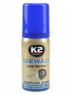 Купить Разморозка Замков Спрей Gerwazy K2 50 ml Оригинал (K656) 42522 Смазки Многоцелевые - Силиконовые - Антисиликон