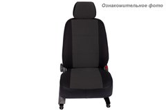 Купить Чехлы салона Mitsubishi L200 2013-2015 Жаккард /темно-серый 44 Чехлы для сиденья модельные