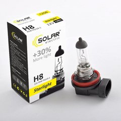 Купити Лампа 12V H8 35W + 30% Starlight Solar (1шт) (1208) 38473 Галогенові лампи Китай