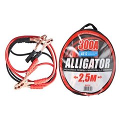 Купить Пусковые провода прикуривания Alligator 300А / 2,5 м / в сумке (BC632) 39287 Пусковые провода
