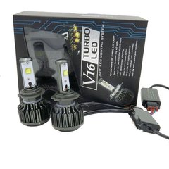 Купить LED лампы автомобильные Tubo Led H3 вентилятор 3600Lm V 16 / CREE / 30W / 6000K / IP67 / 8-48V 2шт 26224 LED Лампы Китай