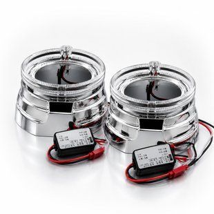 Купити LED Маска під лінзу 3" D76 мм LED CREE 2 шт (G132) 110364 Маски для лінз - Ангельські вічка