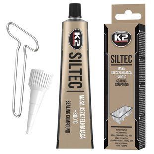 Купити Герметик Силіконовий К2 SILTEC 90 г +300&deg; W003 (K20627) 91187 Герметики прокладок - Радіатора - Шовні - Вулканізатори