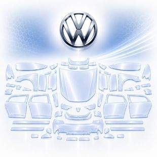 Buy Pre-cut paint protection film for Volkswagen ID.3 I 2019-2022 - full body 109905 Model patterns of protective films for Volkswagen