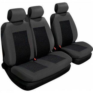 Buy Seat covers universal Beltex Comfort 2+1 type B Graphite Dark Gray (BX54310) 60158 Seat shirts closed