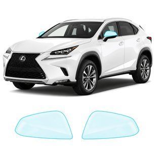 Купить Антигравийная защитная бронепленка по лекалам для Lexus NX AZ10 facelift 2018-2021 - зеркала 106289 Модельные лекала защитных пленок для Lexus