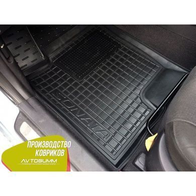 Купить Водительский коврик в салон Hyundai Sonata (NF) 2004-2009 (Avto-Gumm) 27317 Коврики для Hyundai