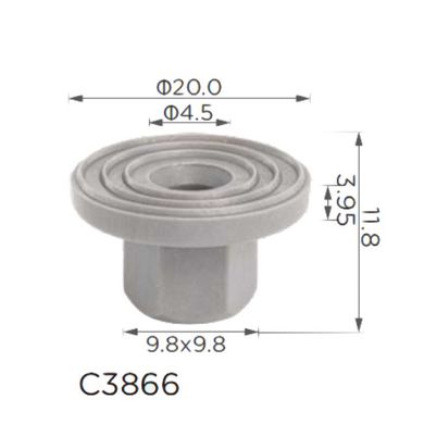 Купити Гайки Audi, Seat, Volkswagen (8E0825265C, 20036) (C3866) 73668 Гайки