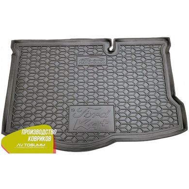 Купити Автомобільний килимок в багажник Ford Ka+ 2019 - Hatchback / Гумовий (Avto-Gumm) 28322 Килимки для Ford