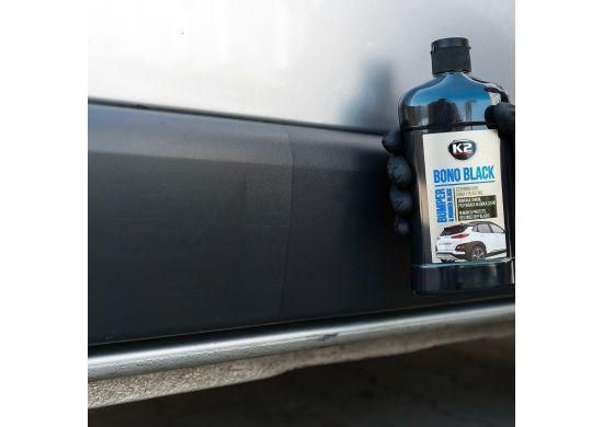 Купить Восстановитель поверхностей гель K2 BONO BLACK 500ml резина / пластик / бампера 40467 Чернение резины Бампера Пластика