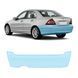 Купити Антигравійна захисна бронеплівка за лекалами для Mercedes-Benz C-Class W203 facelift 2004-2007 - задній бампер 106623 Модельні лекала захисних плівок для Mercedes-Benz