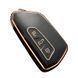 Buy Volkswagen Golf 8 (2020-2021) Black TPU Key Case with Gold Trim 95616 Car Key Covers (Original) - 1 photos from 4