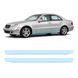 Купити Антигравійна захисна бронеплівка за лекалами для Mercedes-Benz E-Class W211 2002-2006 - нижня зона кузова пороги 106756 Модельні лекала захисних плівок для Mercedes-Benz